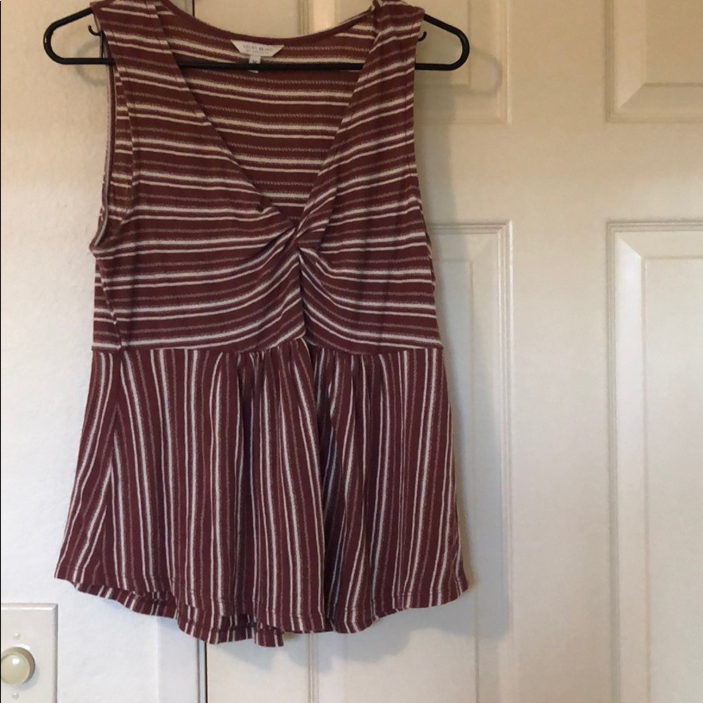 V neck tank top/blouse